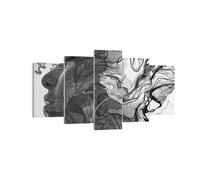 Cuadro Sobre Lienzo 160x85cm Cuadros Pared Mujer Línea Arte. Wall Art Prints