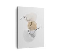 Lienzos decorativos Abstracto Minimalista Acuarela Cuadro Sobre Lienzo Moderno Vertical 50x70cm Cuadros Decoracion Salon Dormitorio Cocina Cuadros Pared Imágenes Wall Art Prints Decor PA50x70-4827
