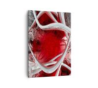 Cuadro Sobre Lienzo 50x70cm Cuadros Abstract composition 3d gráficos Wall Art