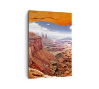 Cuadro Sobre Lienzo 50x70cm Cuadros América arizona cañón geología Wall Art