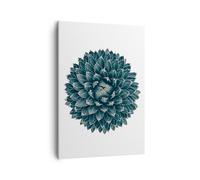 Cuadro Sobre Lienzo 50x70cm Cuadros Pared Agave Reina Victoria Wall Art Prints