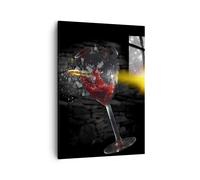 Cuadro Sobre Lienzo 50x70cm Cuadros Pared Arma bala vidrio vid Wall Art Prints