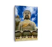 Cuadro Sobre Lienzo 50x70cm Cuadros Pared Asia buddha cultura Wall Art Prints