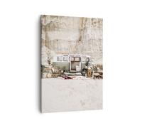 Cuadro Sobre Lienzo 50x70cm Cuadros Pared Autocaravana Boho Muebles Wall Art