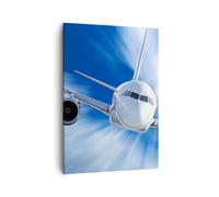 Cuadro Sobre Lienzo 50x70cm Cuadros Pared Aviación aviones vuelo Wall Art Prints