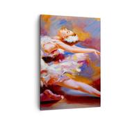 Cuadro Sobre Lienzo 50x70cm Cuadros Pared bailarina de ballet bailar Wall Art