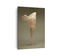 Cuadro Sobre Lienzo 50x70cm Cuadros Pared Bailarina Figura Bailando Wall Art