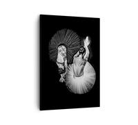 Cuadro Sobre Lienzo 50x70cm Cuadros Pared Bailarinas Ballet Danza Wall Art