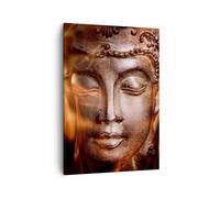 Cuadro Sobre Lienzo 50x70cm Cuadros Pared Buda estatua misterio Wall Art Prints