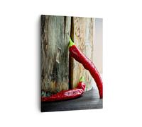 Cuadro Sobre Lienzo 50x70cm Cuadros Pared Chile especia vegetal Wall Art Prints