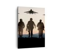 Cuadro Sobre Lienzo 50x70cm Cuadros Pared ejército militaria Wall Art Prints