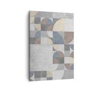 Cuadro Sobre Lienzo 50x70cm Cuadros Pared Geometría Arte Piedra Wall Art Prints