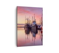 Cuadro Sobre Lienzo 50x70cm Cuadros Pared Marina Oeste El Sol Wall Art Prints