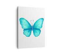 Cuadro Sobre Lienzo 50x70cm Cuadros Pared Mariposas vuelo niñez verano Wall Art