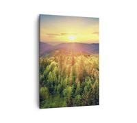 Cuadro Sobre Lienzo 50x70cm Cuadros Pared montañas naturaleza Wall Art Prints