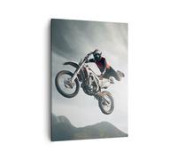 Cuadro Sobre Lienzo 50x70cm Cuadros Pared motor deporte casco Wall Art Prints