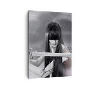 Cuadro Sobre Lienzo 50x70cm Cuadros Pared Mujer agresión espada Wall Art Prints