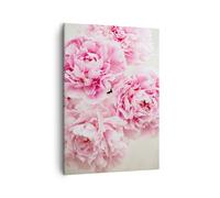 Cuadro Sobre Lienzo 50x70cm Cuadros Pared Paeonia Un ramo Flores Wall Art Prints
