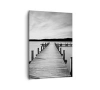 Cuadro Sobre Lienzo 50x70cm Cuadros Pared Puente Paz Agua Wall Art Prints Decor