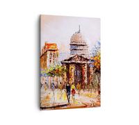 Cuadro Sobre Lienzo 50x70cm Cuadros Pintura Arquitectura torre torre Wall Art