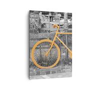 Cuadro Sobre Lienzo 70x100cm Cuadros bicicletas deporte transporte viejo Art