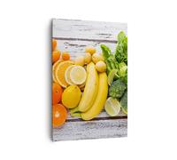 Cuadro Sobre Lienzo 70x100cm Cuadros Comida vegetales comer fresco Wall Art