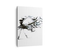Lienzos decorativos 70x100cm Cuadro Sobre Lienzo Moderno Vertical Danza mujer ballet la actividad Grande Dormitorio Cuadros Pared Imágenes Cuadros Decoracion Salon Wall Art Prints Decor PA70x100-3078