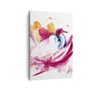 Cuadro Sobre Lienzo 70x100cm Cuadros femenino flor verano luna de miel Wall Art