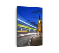 Cuadro Sobre Lienzo 70x100cm Cuadros Londres edificio del parlamento Big Ben Art