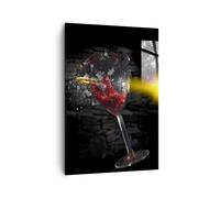 Cuadro Sobre Lienzo 70x100cm Cuadros Pared Arma bala vidrio vid Wall Art Prints