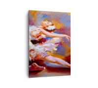 Cuadro Sobre Lienzo 70x100cm Cuadros Pared bailarina de ballet bailar Wall Art