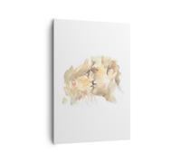Cuadro Sobre Lienzo 70x100cm Cuadros Pared Beso Pareja Amor Wall Art Prints