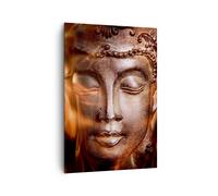 Cuadro Sobre Lienzo 70x100cm Cuadros Pared Buda estatua misterio Wall Art Prints
