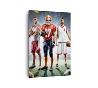 Cuadro Sobre Lienzo 70x100cm Cuadros Pared deporte atleta Wall Art Prints Decor