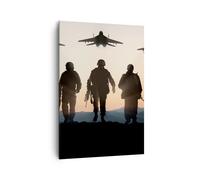 Cuadro Sobre Lienzo 70x100cm Cuadros Pared ejército militaria Wall Art Prints