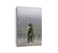 Cuadro Sobre Lienzo 70x100cm Cuadros Pared fantasía guerra Wall Art Prints Decor