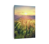 Cuadro Sobre Lienzo 70x100cm Cuadros Pared montañas naturaleza Wall Art Prints