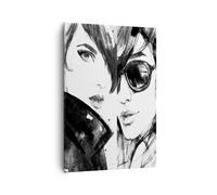 Cuadro Sobre Lienzo 70x100cm Cuadros Pared mujer cara Wall Art Prints Decor