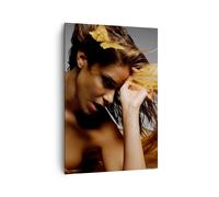 Cuadro Sobre Lienzo 70x100cm Cuadros Pared Mujer Pose bailando Wall Art Prints