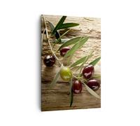 ARTTOR Cuadro Decorativo 70x100 cm Moderno Vertical Botánica Cocina - 2420