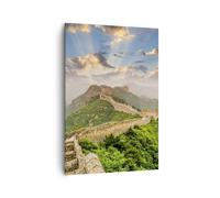 Cuadro Sobre Lienzo 70x100cm Cuadros Pared Pared Montaña asiático china Wall Art