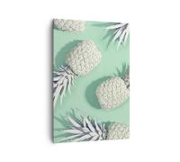 Cuadro Sobre Lienzo 70x100cm Cuadros Pared piña fruta jugo Wall Art Prints Decor