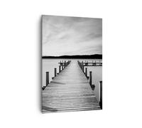 Cuadro Sobre Lienzo 70x100cm Cuadros Pared Puente Paz Agua Wall Art Prints Decor