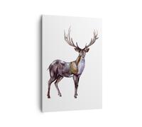 Cuadro Sobre Lienzo 70x100cm Cuadros Querido Animal Salvaje Bosque Wall Art