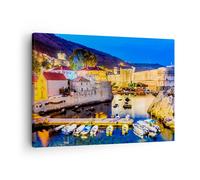 Cuadro Sobre Lienzo 70x50cm Cuadros Croacia Dubrovnik casco antiguo fortaleza