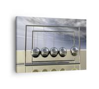 Cuadro Sobre Lienzo 70x50cm Cuadros Pared Cromo balas Ciencia Wall Art Prints