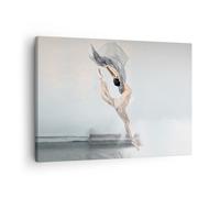 Cuadro Sobre Lienzo 70x50cm Cuadros Pared Danza Mujer Bailarina Wall Art Prints