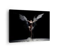 Cuadro Sobre Lienzo 70x50cm Cuadros Pared Fotografía Danza Alas Wall Art Prints
