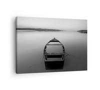 Cuadro Sobre Lienzo 70x50cm Cuadros Pared Łódź Soledad Vacío Wall Art Prints