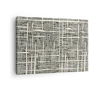 Cuadro Sobre Lienzo 70x50cm Cuadros Pared Textura Patrón Pieza Wall Art Prints